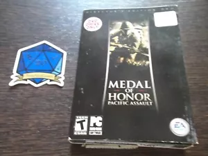 x1 Medal of Honor Pacific Assault Director's Edition PC DVD-ROM TexasNerdGames - Foto 1 di 5