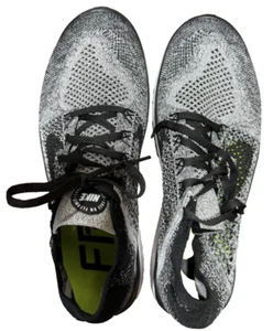 Nike Men's Free Run Flyknit 2018 Oreo Athletic Running Shoes Sneakers 11 US - Picture 1 of 6