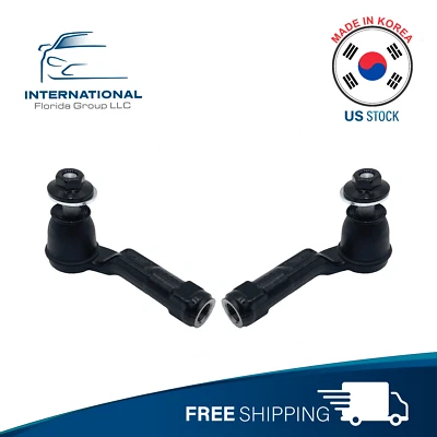 2 piezas ⭐OE KOREA⭐ Extremos de varilla de amarre exterior diestro-izquierdo para KIA NIRO, KONA, IONIQ, VELOSTER Foto 1 de 4