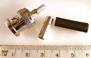 SEI Inc. BNC-75J4Y 75 Ohm Line Plug Crimp Style OM0795 - Picture 1 of 2