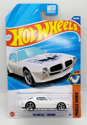 Pontiac Firebird 1973 Hot Wheels 2025 HW Muscle Mania coche de juguete blanco nuevo  Foto 1 de 4