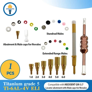 Localizador pilar con tapas masculinas para Novaloc ajuste a NEODENT GM-3.7 GH1-6 - Imagen 1 de 22