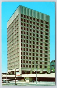 Vintage New York State Office Building Utica NY Postcard - Picture 1 of 2