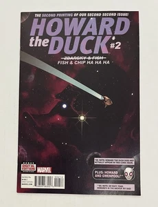 Marvel Comics Howard the Duck #2 Second 2nd Printing 2016 Brand New! - Bild 1 von 2