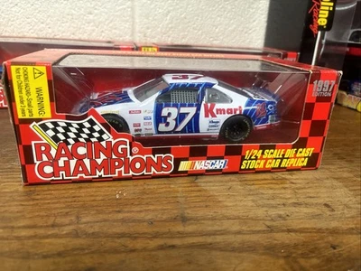 Coche Jeremy Mayfield #37 KMart/RC Cola 1997 edición Racing Champions NASCAR 1:24 Foto 1 de 4
