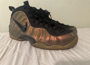 NIKE AIR FOAMPOSITE PRO SIZE 10 US GYM GREEN PENNY HARDAWAY PE NBA RARE UPTEMO - Picture 1 of 6