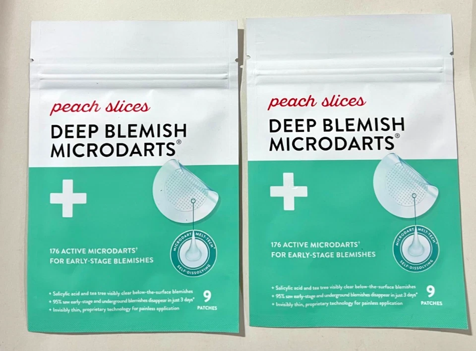 Peach Slices Deep Blemish 18 Microdarts Acne Patch Deep Pimples Hyaluronic Acid - Image 1 of 1