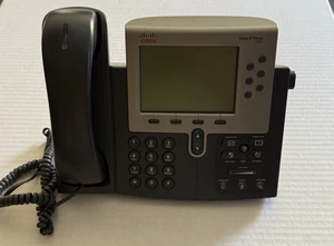 Teléfonos empresariales IP VoIP IP unificados Cisco serie 7962 CP-7962G con soporte - Imagen 1 de 5