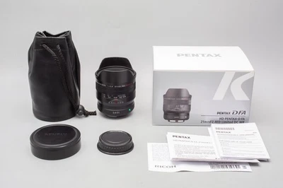 Pentax HD D FA 21mm f2.4 ED Limited DC WR Lens, For Pentax K PK Mount, Boxed - Image 1 of 4