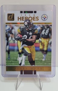 2017 Donruss Panini Team Heroes Hines Ward No 11 - Picture 1 of 2