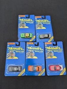 Vtg 1990 Days Of Thunder Matchbox Die-Cast Metal Nascar Complete Set Of 5 Race - Picture 1 of 12