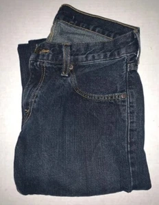 LEVIS SIGNATURE MEN'S SKINNY BLUE JEANS, 29 x 30, ZIPPER FLY, DARK WASH - Picture 1 of 6