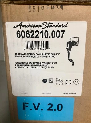 American Standard proximity Concealed Urinal Flushometer Flush Valve 6062210.007 - Image 1 of 4