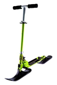 STIGA Snow Kick Schlitten Schwarz / Grün Rodel Bike Schneescooter Roller Scooter - Bild 1 von 2
