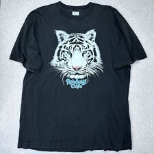 Vintage Rainforest Cafe T Shirt Size 2XL White Tiger Nature Animals Wildlife