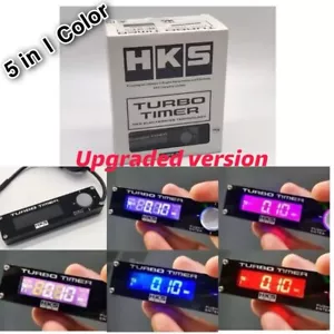 HKS TURBO TIMER MULTI COLOUR LED UNIVERSAL CAR - Picture 1 of 10