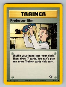 Best of Promos #003/009 Professor Elm - 3 Lightly played - Picture 1 of 2