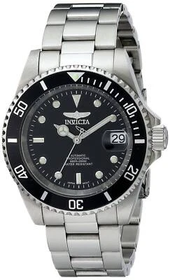 Invicta Automatisch Professional Edelstahl Schwarz Zifferblatt 8926OB Herrenuhr - Bild 1 von 3