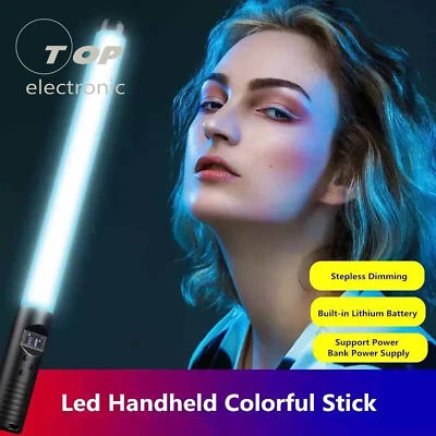 RGB LED Fill Light stick Handheld 20W LED Flash Light Photographic Lighting - Image 1 of 4