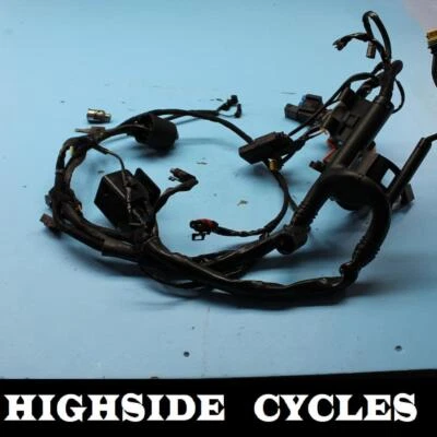 1315 06 HARLEY-DAVIDSON SPORTSTER MAIN WIRE HARNESS LOOM FORK LOCK KEY Foto 1 de 4