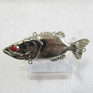 MANN'S LEROY BROWN No hooks Fishing Lure Used #Chrome - Picture 1 of 11