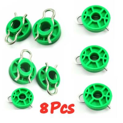 (8) For Volvo 850 S70 V70 Saab 9-5 9-3 Window Regulator Guide Roller Clips Foto 1 de 4