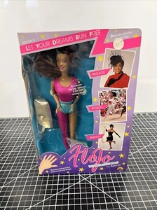 Muñeca de juguete FloJo Florence Griffith Joyner 1989 #2501 moda fitness (AA) años 80 - Imagen 1 de 15