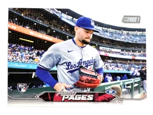 2024 Topps Stadium Club Andy Pages novato Los Angeles Dodgers RC #59 - Imagen 1 de 2