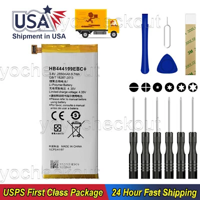 Herramienta de repuesto de batería para Huawei G Play Mini HB444199EBC+ EE. UU. Foto 1 de 4