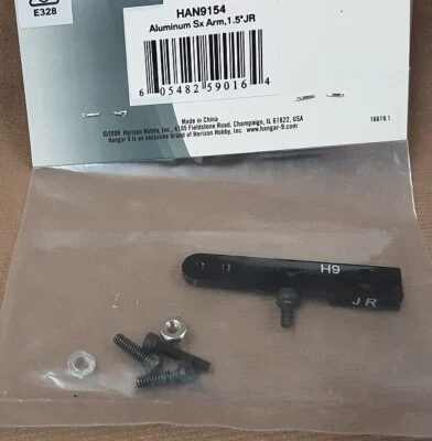 Hanger 9 Aluminum Servo Arm, 1.5"  SPM, JR # HAN9154 - Image 1 of 3