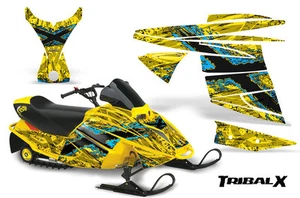 SKI-DOO MINI Z MINIZ SNOWMOBILE SLED GRAPHICS KIT WRAP DECALS CREATORX TXBLIY - Picture 1 of 1