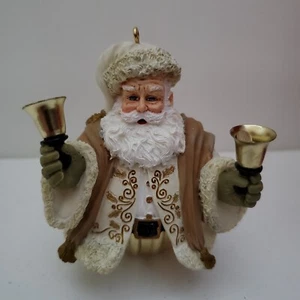 Hallmark Keepsake Jolly Old Kris Kringle Jingle Santa Ornamento 2004, Campanas - Imagen 1 de 8