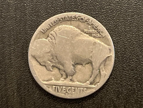 1915 D Semi-Key Date Buffalo Nickel Date Restored Coin (A5) Cover