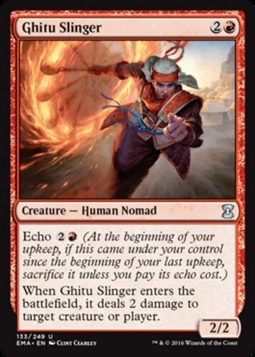 x1 Ghitu Slinger - Eternal Masters - NM - MTG - Image 1 of 1