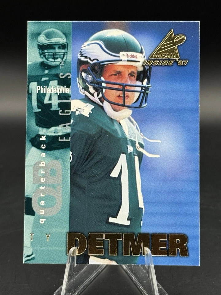 1997 Pinnacle Inside Ty Detmer New York Jets #84 - Image 1 of 2