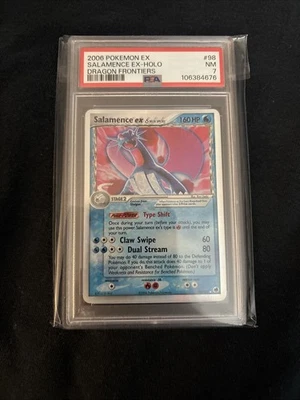 Salamence ex 98/101 | EX Dragon Frontiers Holo Delta Species Pokemon PSA 7 Card - Image 1 of 4