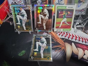 2025 Topps Chrome Mason Miller Xfractor Sepia 2024 Heritage Rookie Card Lot A's - Picture 1 of 4