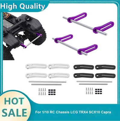 RC Bumper Alloy Front Rear Bull Bars for 1/10 RC Crawler LCG TRX4 SCX10 Capra SE - Image 1 of 4
