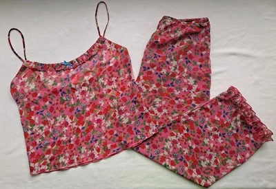 JUEGO DE PIJAMA DE 2 PIEZAS JOSIE NATORI MUJER TALLA S CAPRI FLORAL MULTICOLOR POLIÉSTER Foto 1 de 4