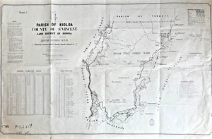 1931 Parish Map – Kioloa, County of St Vincent NSW – Shoalhaven South Coast - Picture 1 of 6