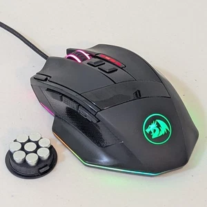 Redragon Sniper 2 (M801-K) Wired Gaming Mouse, Programmable with 16,000 DPI - Photo 1/10