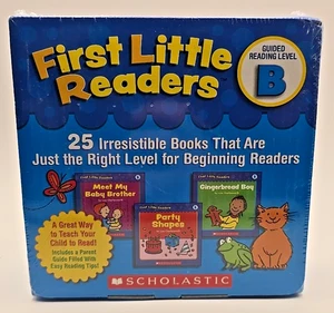 Scholastic First Little Readers Level B NEW/SEALED 25 Books Complete Box Set - Imagen 1 de 2