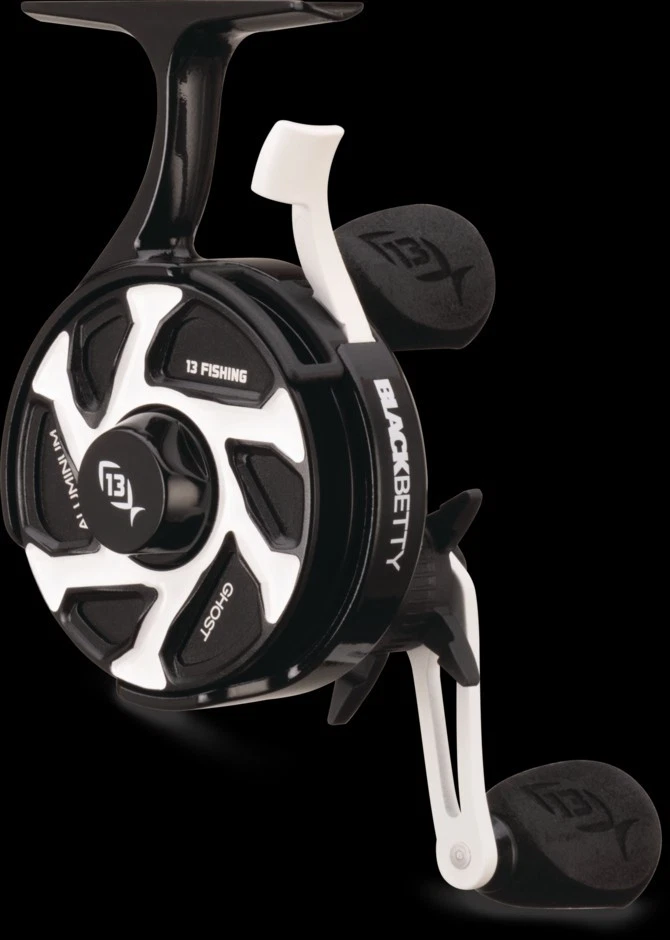 13 Fishing FreeFall Ghost Aluminum Ice Reel Left Hand Wind - Image 1 of 1