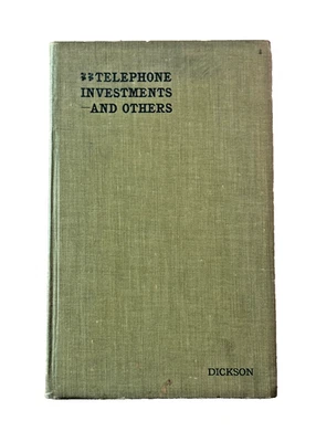 1905 Telephone Investments & Others Frederick S. Dickson Cuyahoga Telephone Co - Image 1 of 4