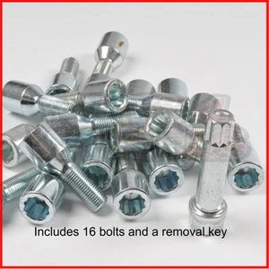 20 * 12x1.75 Tuner Wheel bolts and key fits VOLVO 850 1.75mm M12x1.75 TUV - Picture 1 of 1