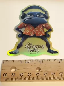 Vintage 2000s Vending Machine Sticker Decal "The Annoying Thing" Promo - Picture 1 of 1