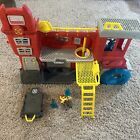 Transformers Rescue Bots Griffin Rock Firehouse HQ Cody Burns Backpack Gear