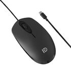 Type C Optical Mouse Adjustable 2000DPI Accurate for Computers Phones Tablets