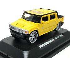 Hummer H2 SUT Yellow with Base 1/64 2.5" no Package