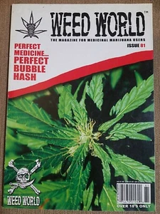 Weed World Magazine Issue #81 Perfect Medicine Bubble Hash Herbal Remedies 2009 - Picture 1 of 2
